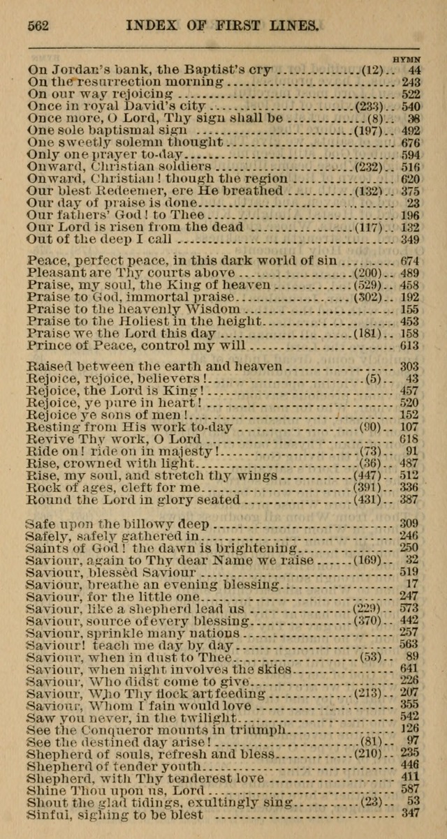 The Hymnal: revised and enlarged as adopted by the General Convention of the Protestant Episcopal Church in the United States of America in the year of our Lord 1892 page 575