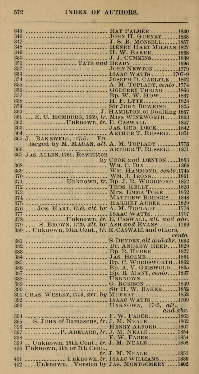 The Hymnal: revised and enlarged as adopted by the General Convention of the Protestant Episcopal Church in the United States of America in the year of our Lord 1892 page 585