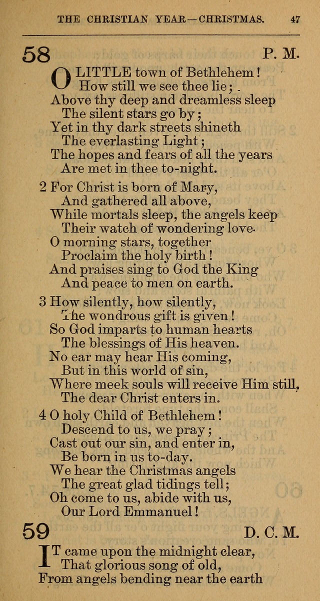 The Hymnal: revised and enlarged as adopted by the General Convention of the Protestant Episcopal Church in the United States of America in the year of our Lord 1892 page 60