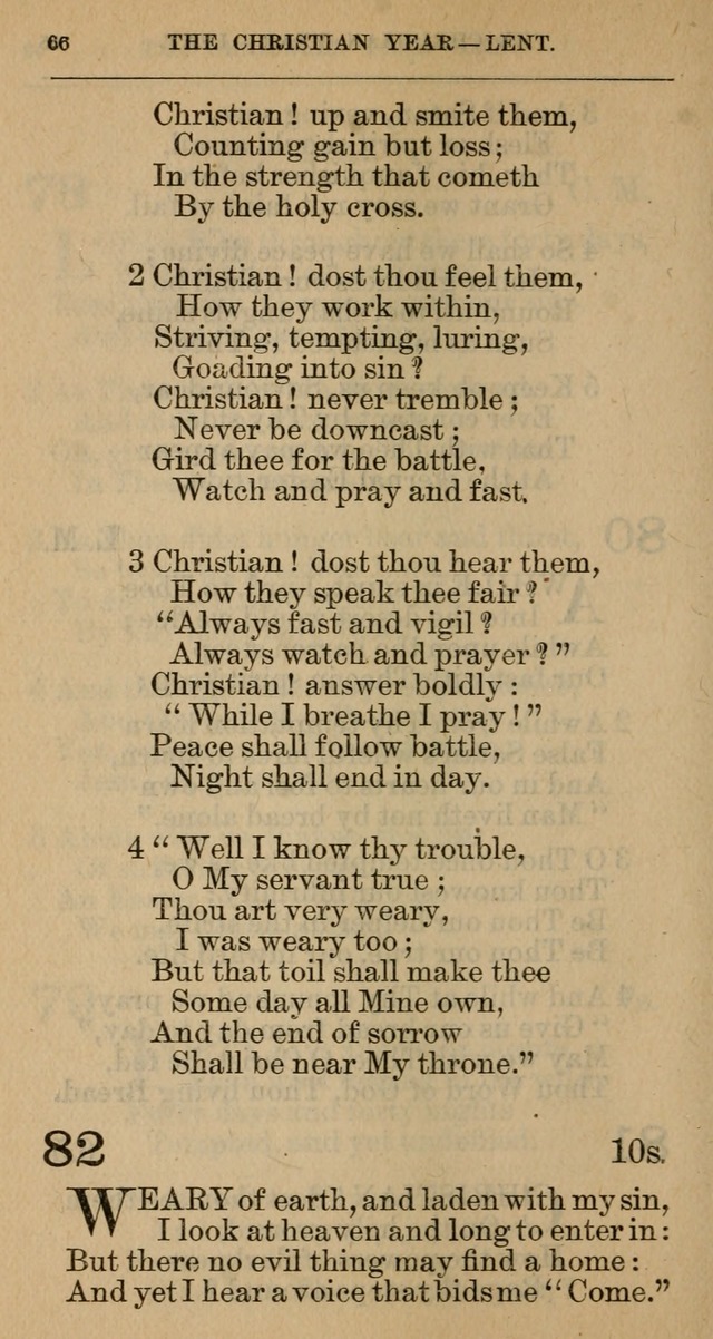 The Hymnal: revised and enlarged as adopted by the General Convention of the Protestant Episcopal Church in the United States of America in the year of our Lord 1892 page 79