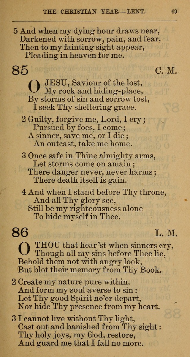 The Hymnal: revised and enlarged as adopted by the General Convention of the Protestant Episcopal Church in the United States of America in the year of our Lord 1892 page 82