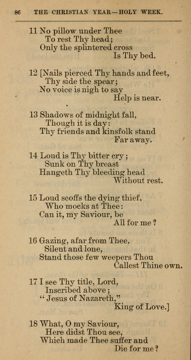 The Hymnal: revised and enlarged as adopted by the General Convention of the Protestant Episcopal Church in the United States of America in the year of our Lord 1892 page 99