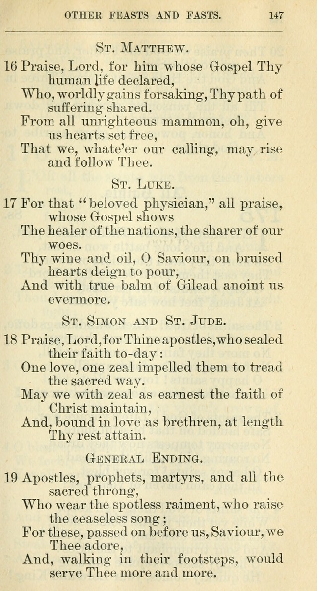 The hymnal: revised and enlarged as adopted by the General Convention of the Protestant Episcopal Church in the United States of America in the year of our Lord 1892 page 160