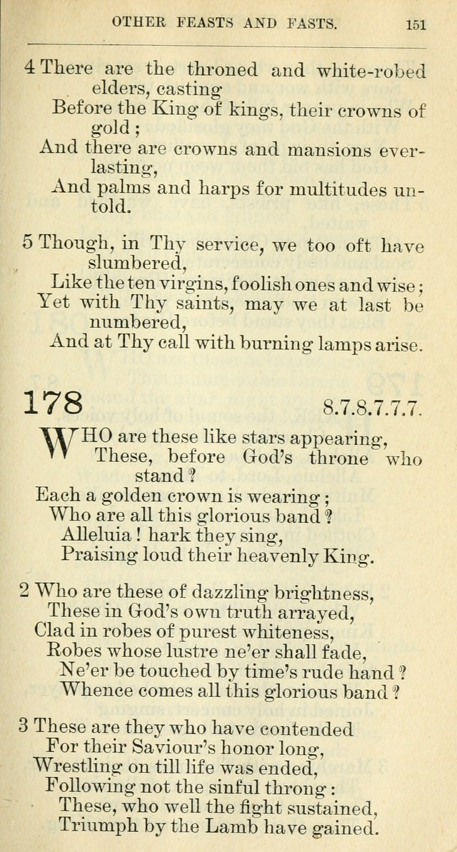 The hymnal: revised and enlarged as adopted by the General Convention of the Protestant Episcopal Church in the United States of America in the year of our Lord 1892 page 164