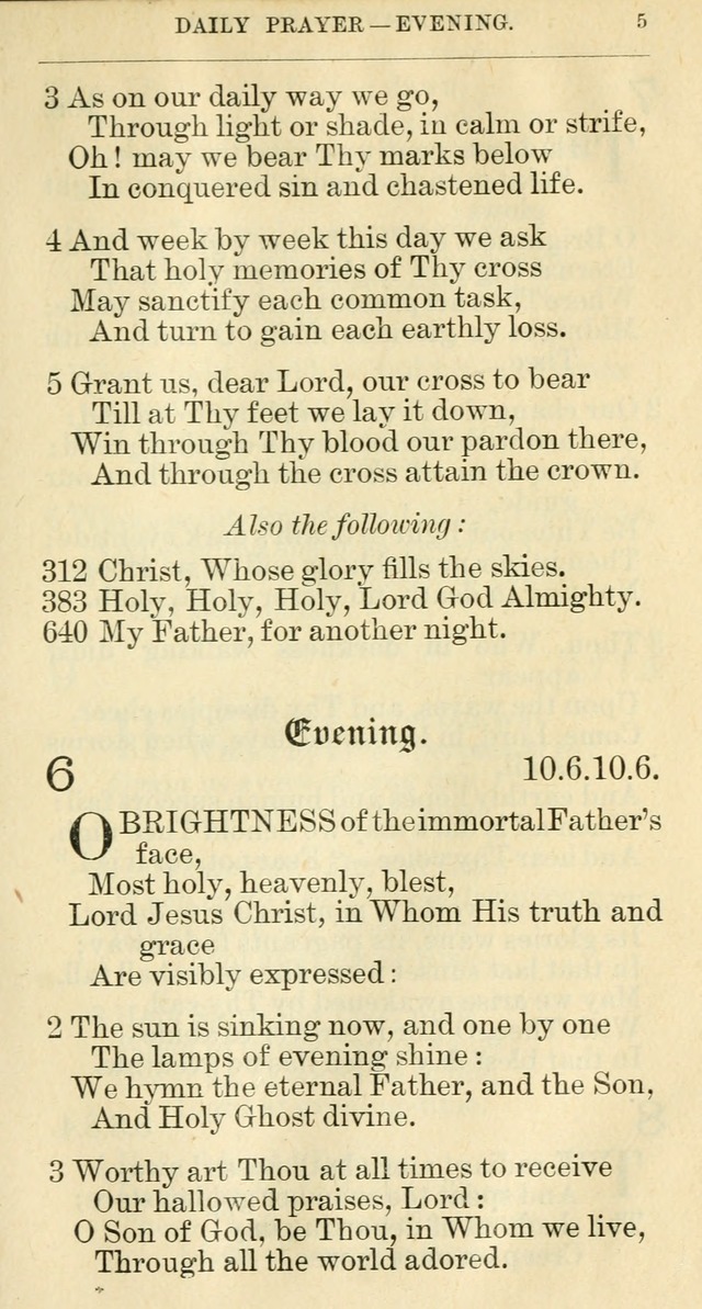 The hymnal: revised and enlarged as adopted by the General Convention of the Protestant Episcopal Church in the United States of America in the year of our Lord 1892 page 18