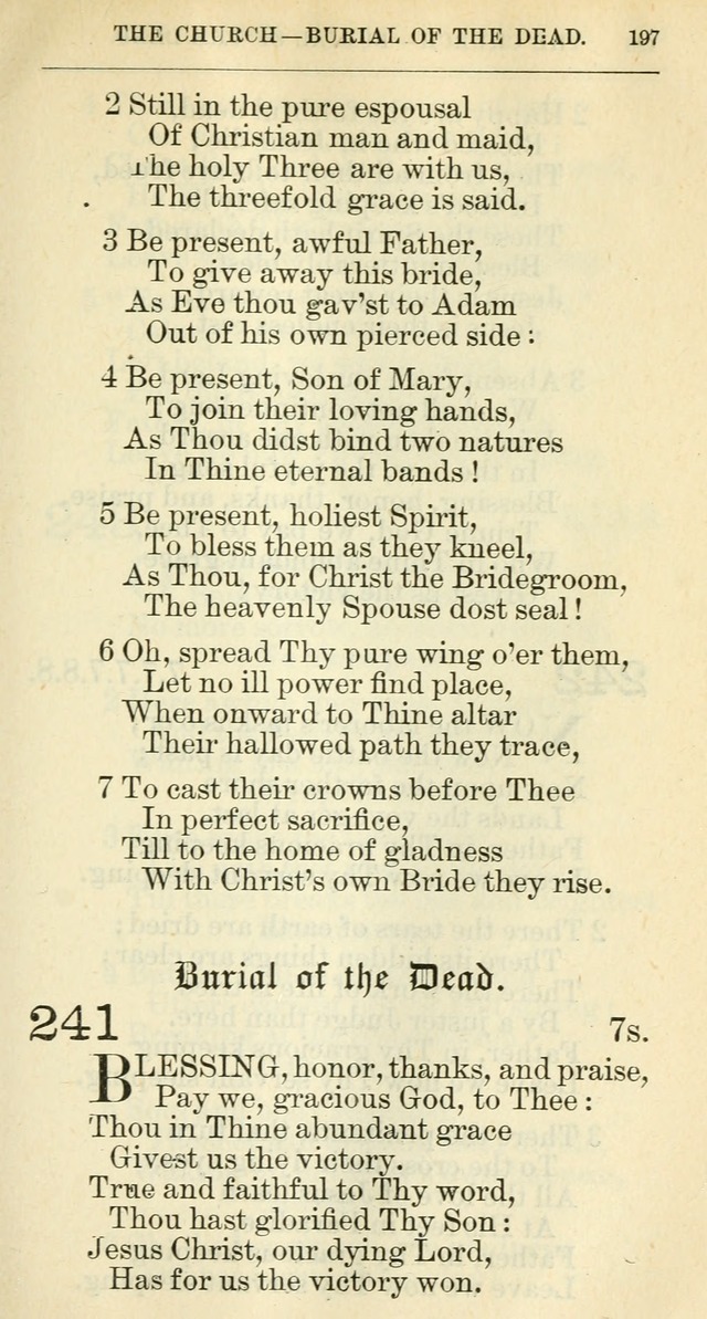 The hymnal: revised and enlarged as adopted by the General Convention of the Protestant Episcopal Church in the United States of America in the year of our Lord 1892 page 210