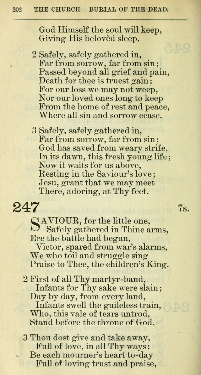 The hymnal: revised and enlarged as adopted by the General Convention of the Protestant Episcopal Church in the United States of America in the year of our Lord 1892 page 215