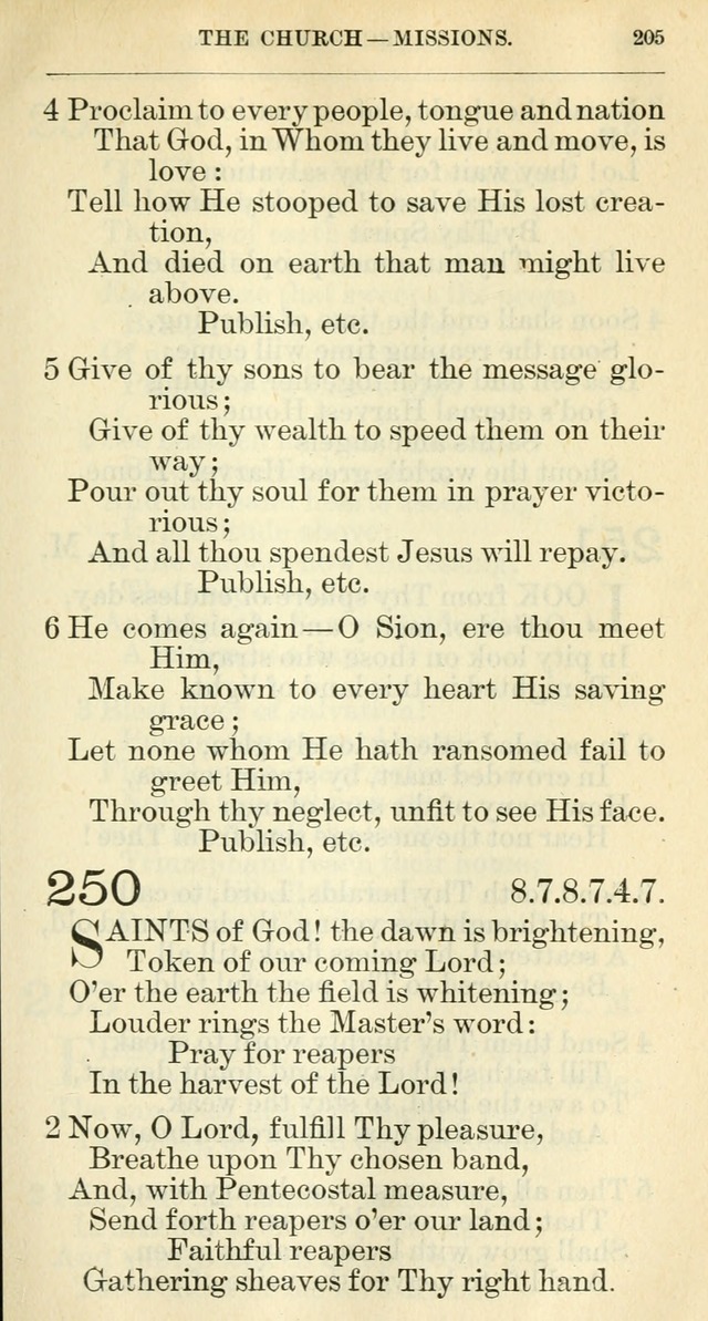 The hymnal: revised and enlarged as adopted by the General Convention of the Protestant Episcopal Church in the United States of America in the year of our Lord 1892 page 218