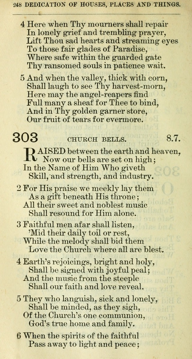 The hymnal: revised and enlarged as adopted by the General Convention of the Protestant Episcopal Church in the United States of America in the year of our Lord 1892 page 261