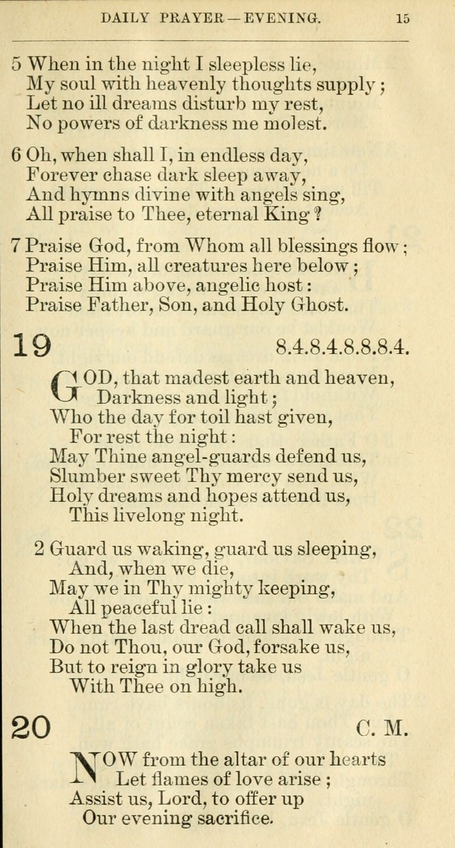 The hymnal: revised and enlarged as adopted by the General Convention of the Protestant Episcopal Church in the United States of America in the year of our Lord 1892 page 28