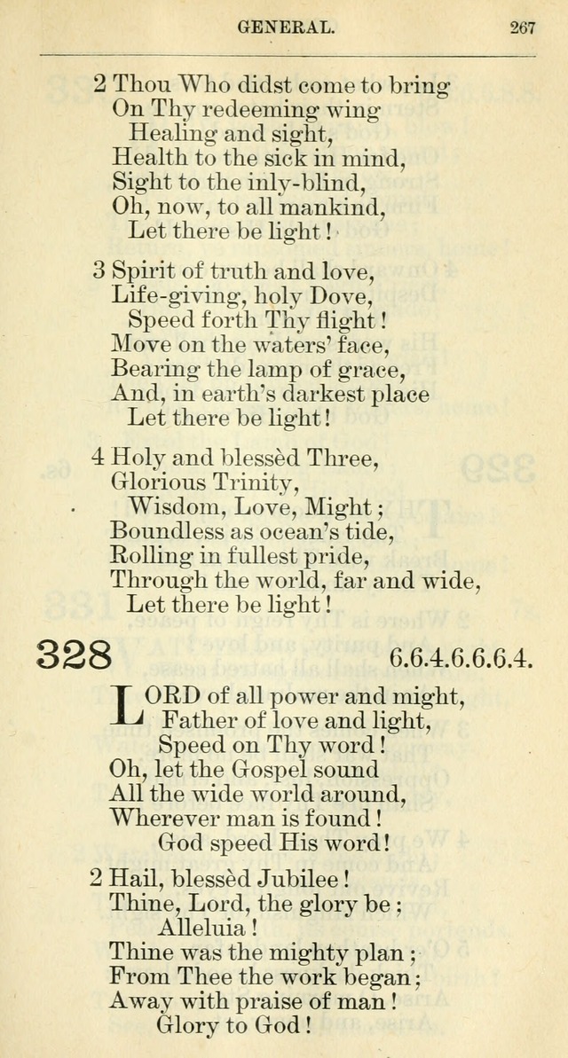 The hymnal: revised and enlarged as adopted by the General Convention of the Protestant Episcopal Church in the United States of America in the year of our Lord 1892 page 280