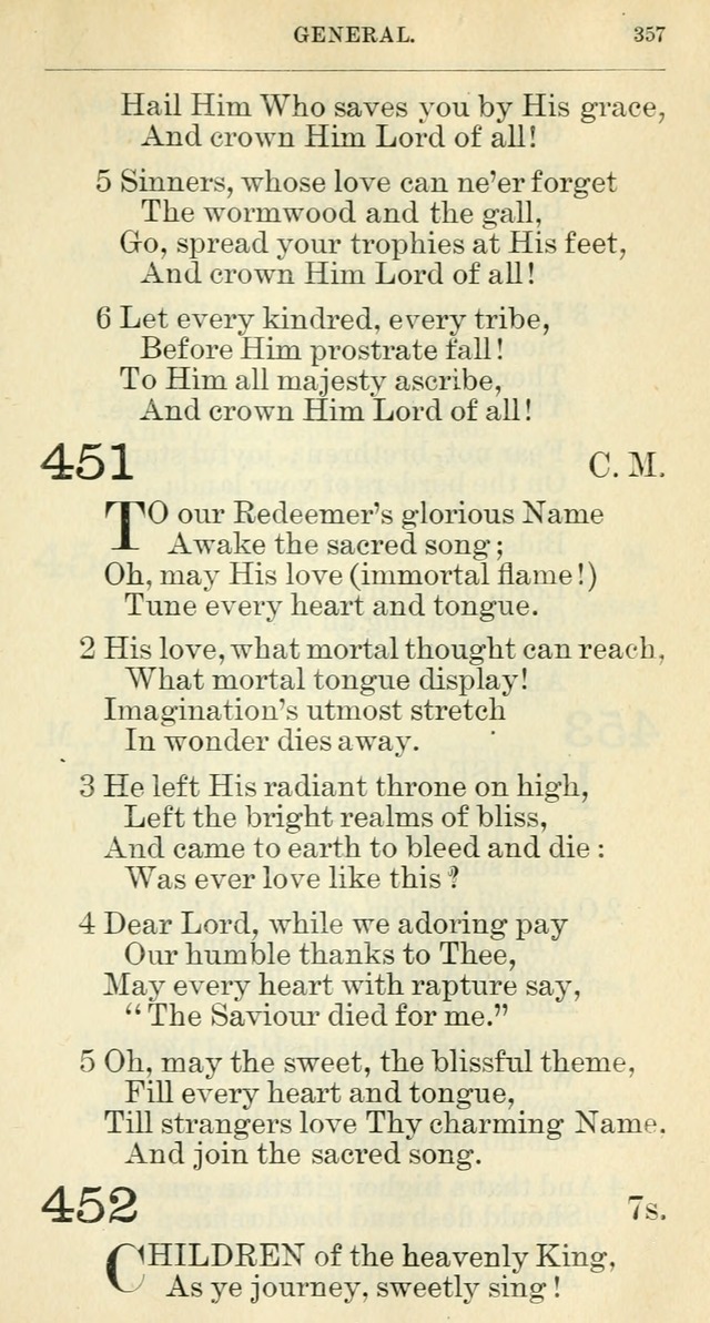 The hymnal: revised and enlarged as adopted by the General Convention of the Protestant Episcopal Church in the United States of America in the year of our Lord 1892 page 370