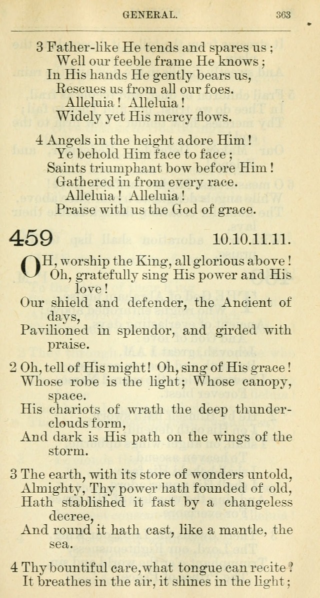 The hymnal: revised and enlarged as adopted by the General Convention of the Protestant Episcopal Church in the United States of America in the year of our Lord 1892 page 376