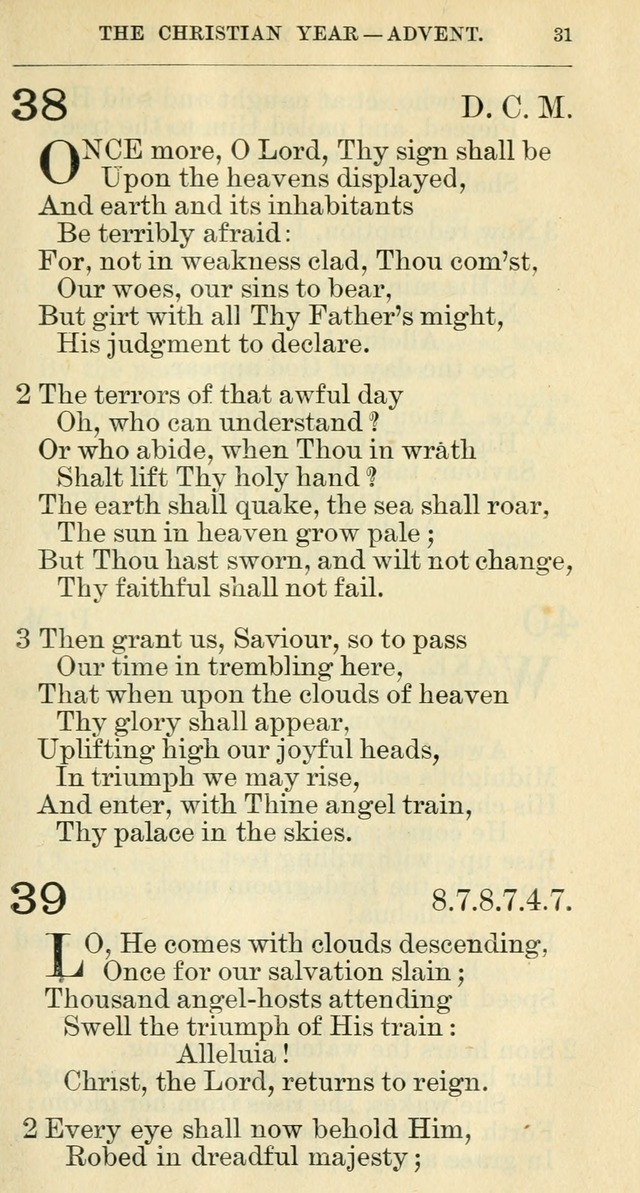 The hymnal: revised and enlarged as adopted by the General Convention of the Protestant Episcopal Church in the United States of America in the year of our Lord 1892 page 44