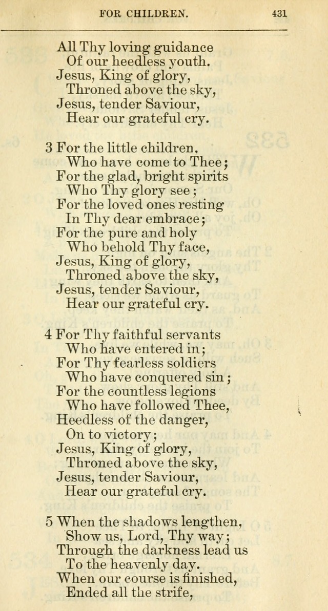 The hymnal: revised and enlarged as adopted by the General Convention of the Protestant Episcopal Church in the United States of America in the year of our Lord 1892 page 444