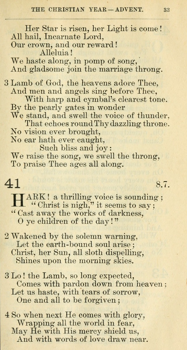 The hymnal: revised and enlarged as adopted by the General Convention of the Protestant Episcopal Church in the United States of America in the year of our Lord 1892 page 46