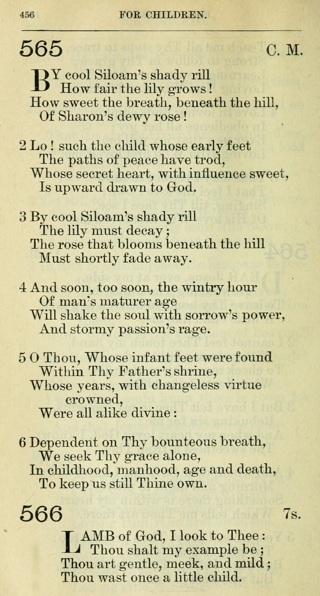 The hymnal: revised and enlarged as adopted by the General Convention of the Protestant Episcopal Church in the United States of America in the year of our Lord 1892 page 469