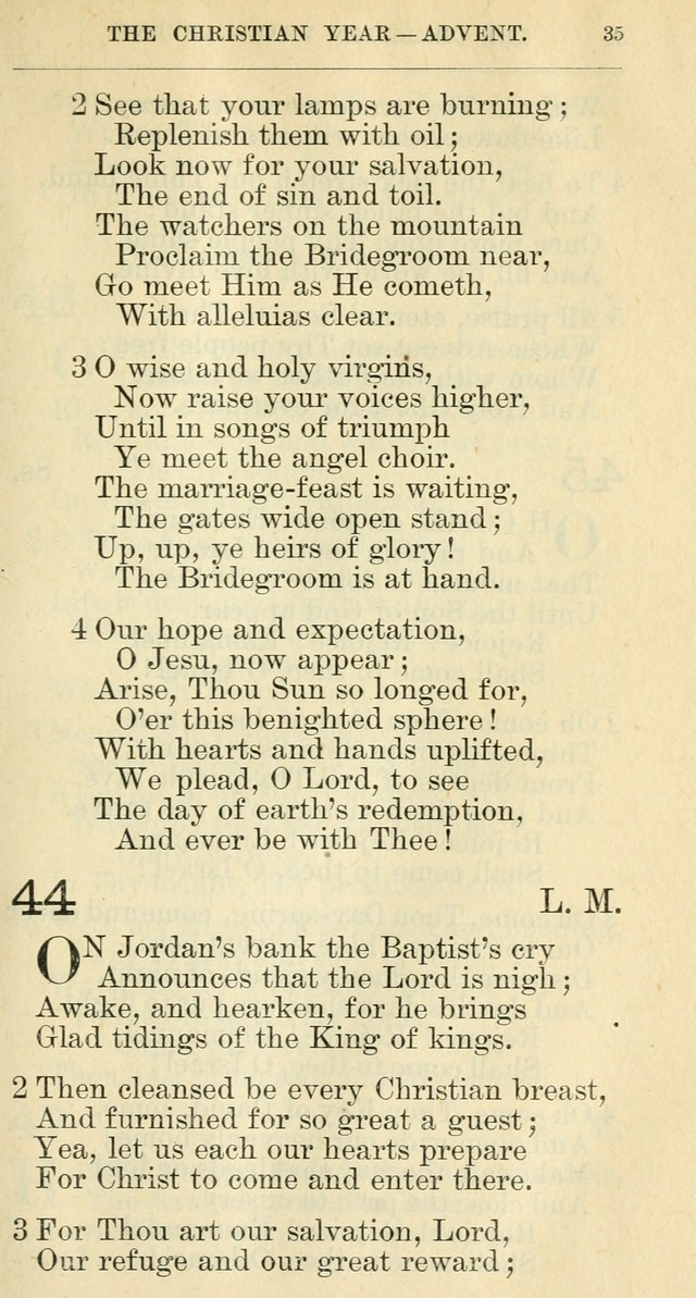 The hymnal: revised and enlarged as adopted by the General Convention of the Protestant Episcopal Church in the United States of America in the year of our Lord 1892 page 48