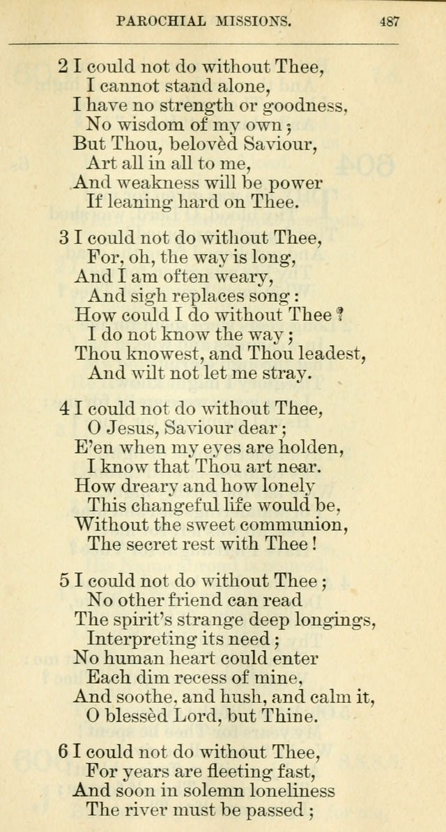 The hymnal: revised and enlarged as adopted by the General Convention of the Protestant Episcopal Church in the United States of America in the year of our Lord 1892 page 500