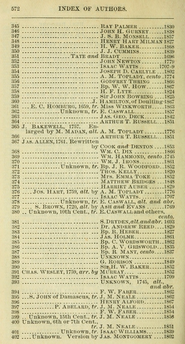 The hymnal: revised and enlarged as adopted by the General Convention of the Protestant Episcopal Church in the United States of America in the year of our Lord 1892 page 585