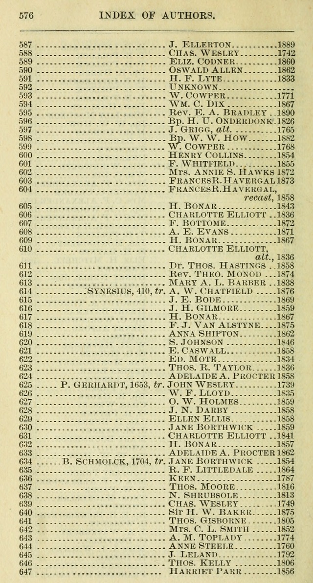 The hymnal: revised and enlarged as adopted by the General Convention of the Protestant Episcopal Church in the United States of America in the year of our Lord 1892 page 589