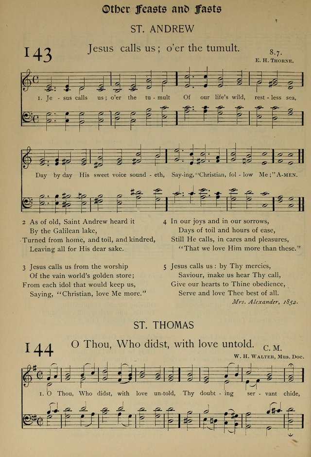 The Hymnal, Revised and Enlarged, as adopted by the General Convention of the Protestant Episcopal Church in the United States of America in the year of our Lord 1892 page 183