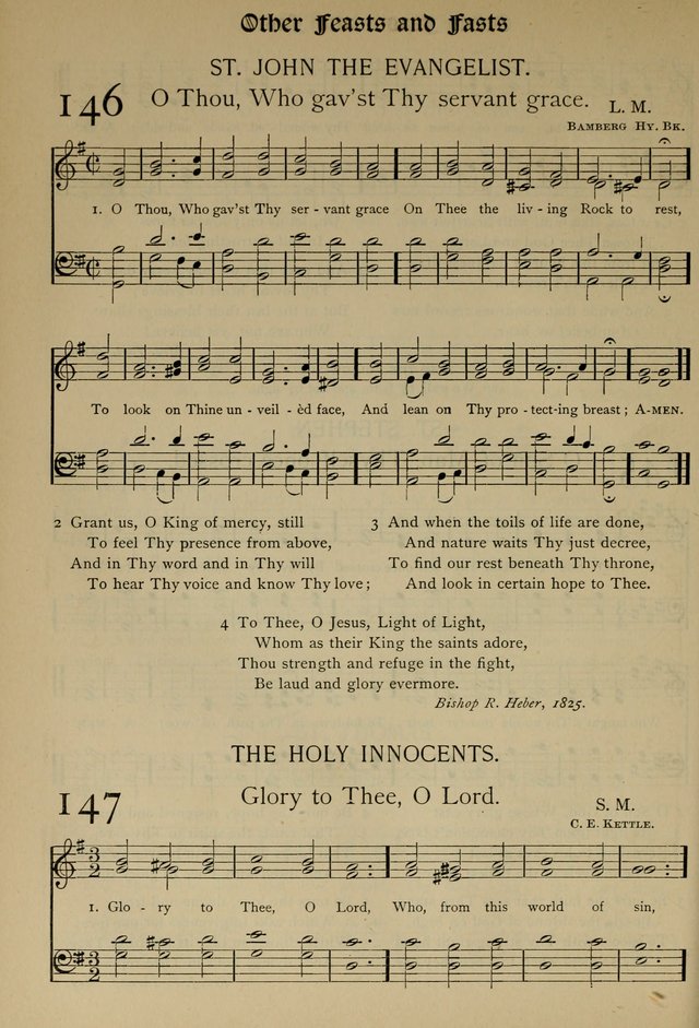 The Hymnal, Revised and Enlarged, as adopted by the General Convention of the Protestant Episcopal Church in the United States of America in the year of our Lord 1892 page 185