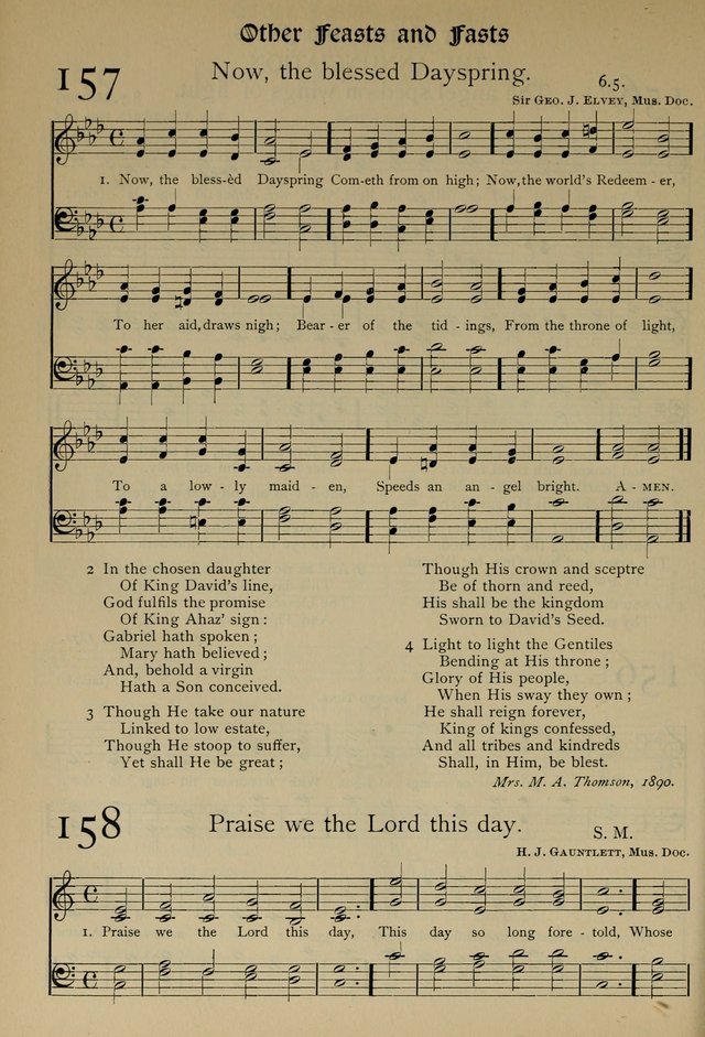 The Hymnal, Revised and Enlarged, as adopted by the General Convention of the Protestant Episcopal Church in the United States of America in the year of our Lord 1892 page 195