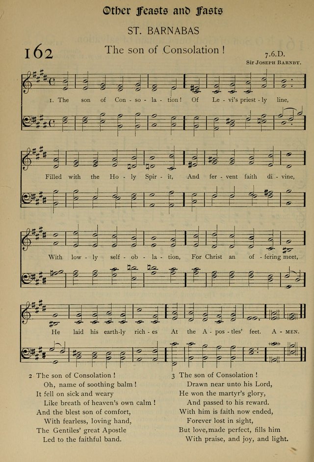 The Hymnal, Revised and Enlarged, as adopted by the General Convention of the Protestant Episcopal Church in the United States of America in the year of our Lord 1892 page 199