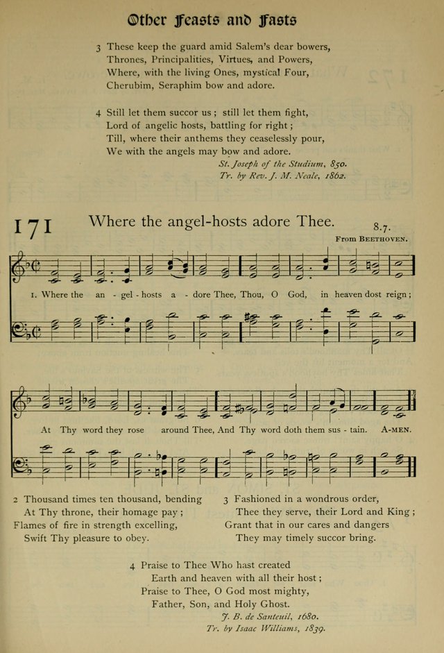 The Hymnal, Revised and Enlarged, as adopted by the General Convention of the Protestant Episcopal Church in the United States of America in the year of our Lord 1892 page 208