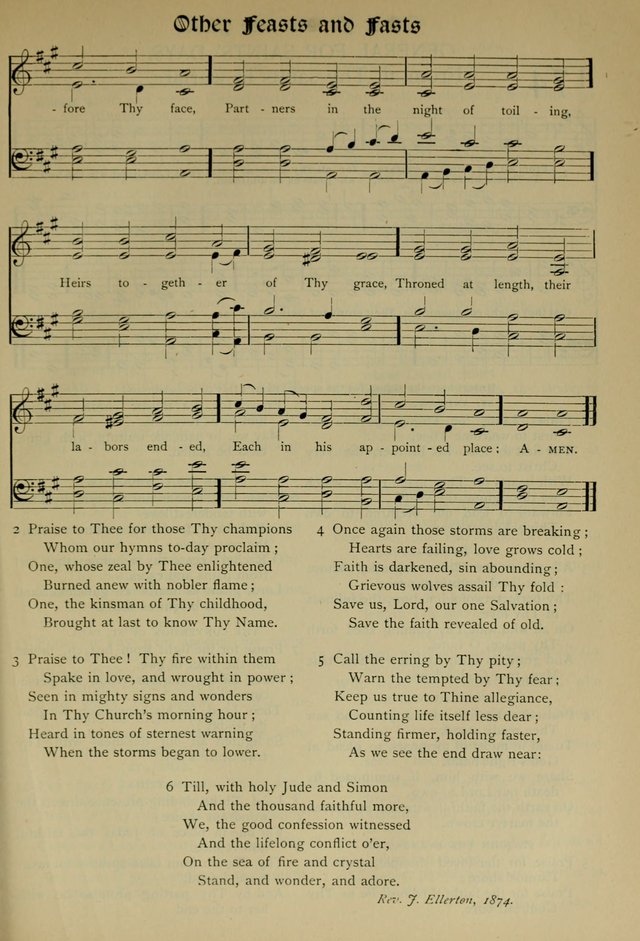 The Hymnal, Revised and Enlarged, as adopted by the General Convention of the Protestant Episcopal Church in the United States of America in the year of our Lord 1892 page 210