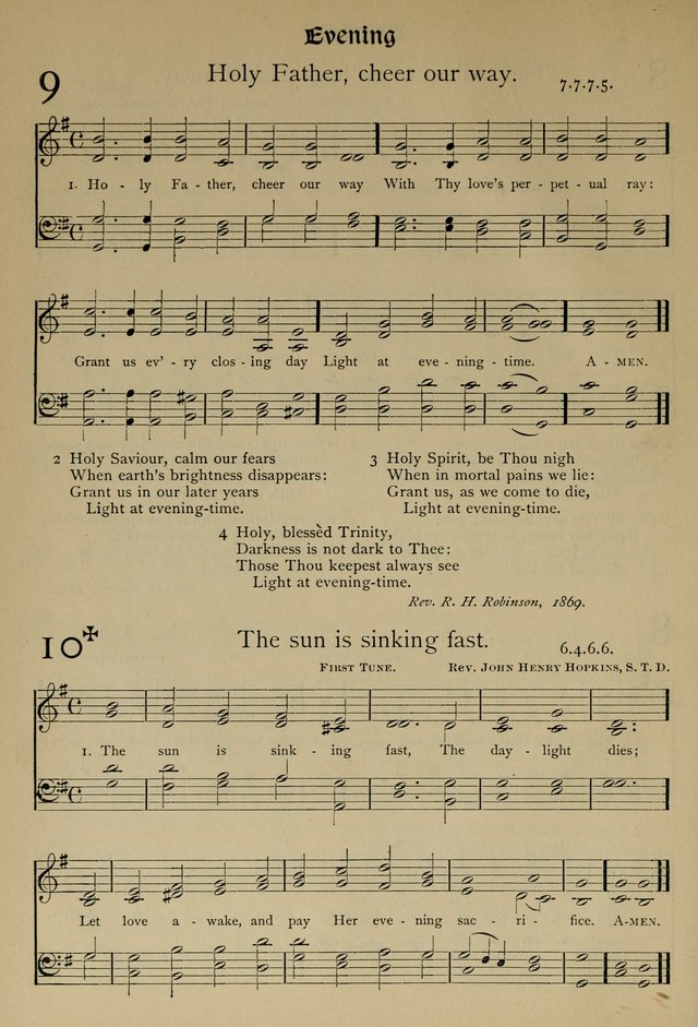 The Hymnal, Revised and Enlarged, as adopted by the General Convention of the Protestant Episcopal Church in the United States of America in the year of our Lord 1892 page 23