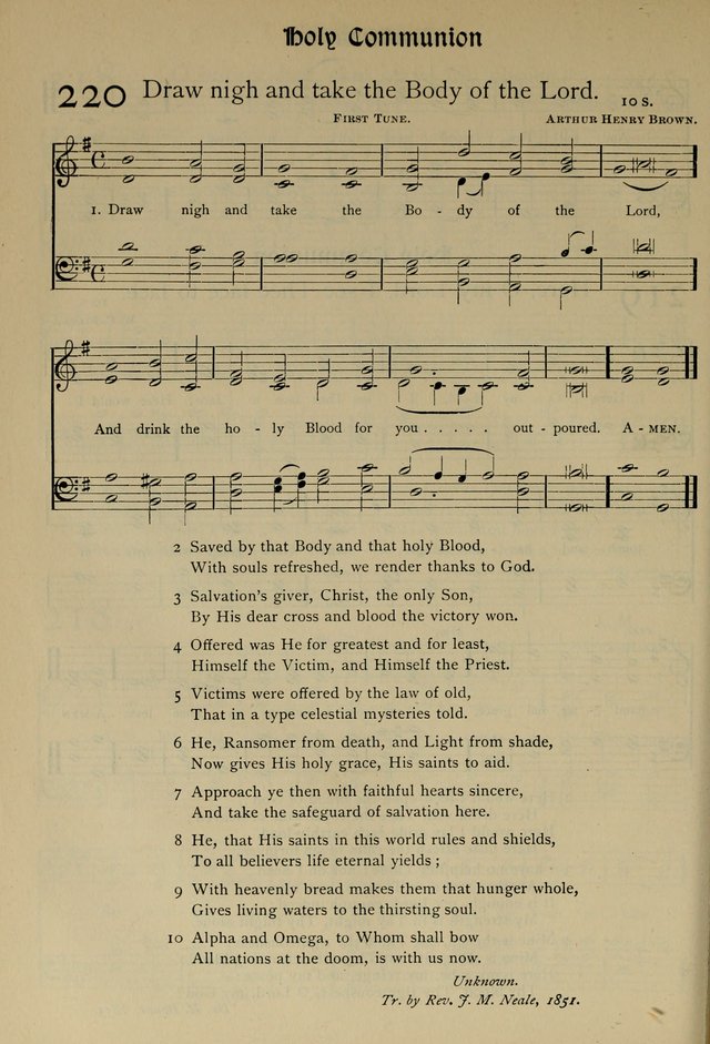 The Hymnal, Revised and Enlarged, as adopted by the General Convention of the Protestant Episcopal Church in the United States of America in the year of our Lord 1892 page 259