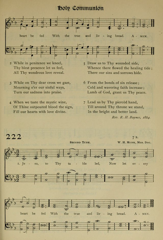 The Hymnal, Revised and Enlarged, as adopted by the General Convention of the Protestant Episcopal Church in the United States of America in the year of our Lord 1892 page 262