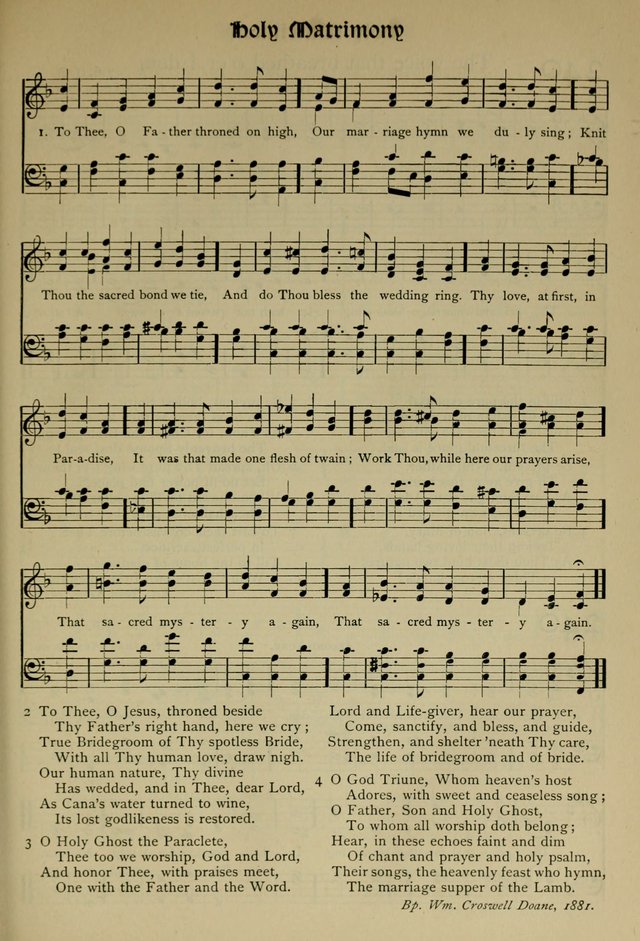 The Hymnal, Revised and Enlarged, as adopted by the General Convention of the Protestant Episcopal Church in the United States of America in the year of our Lord 1892 page 282