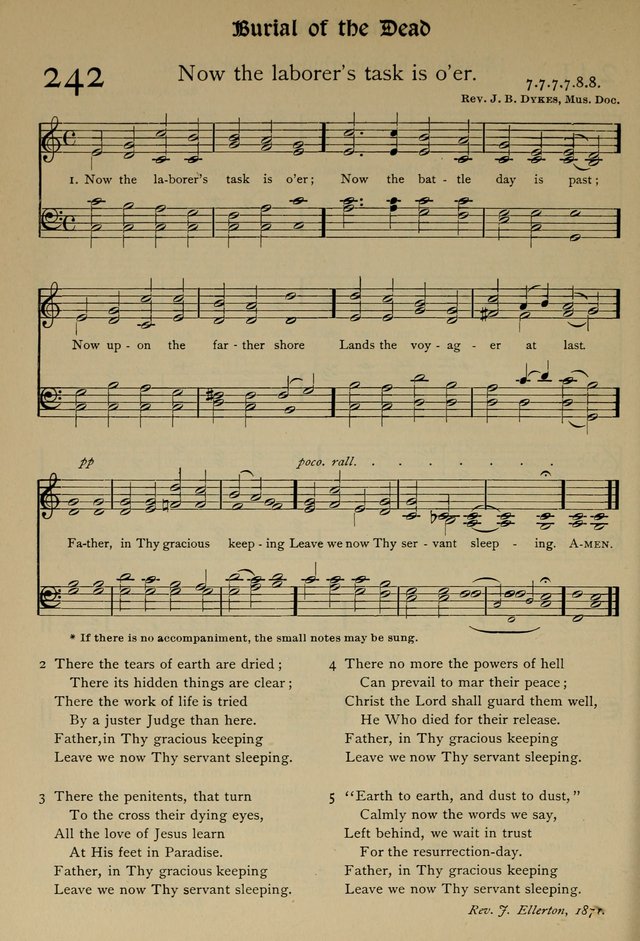 The Hymnal, Revised and Enlarged, as adopted by the General Convention of the Protestant Episcopal Church in the United States of America in the year of our Lord 1892 page 285