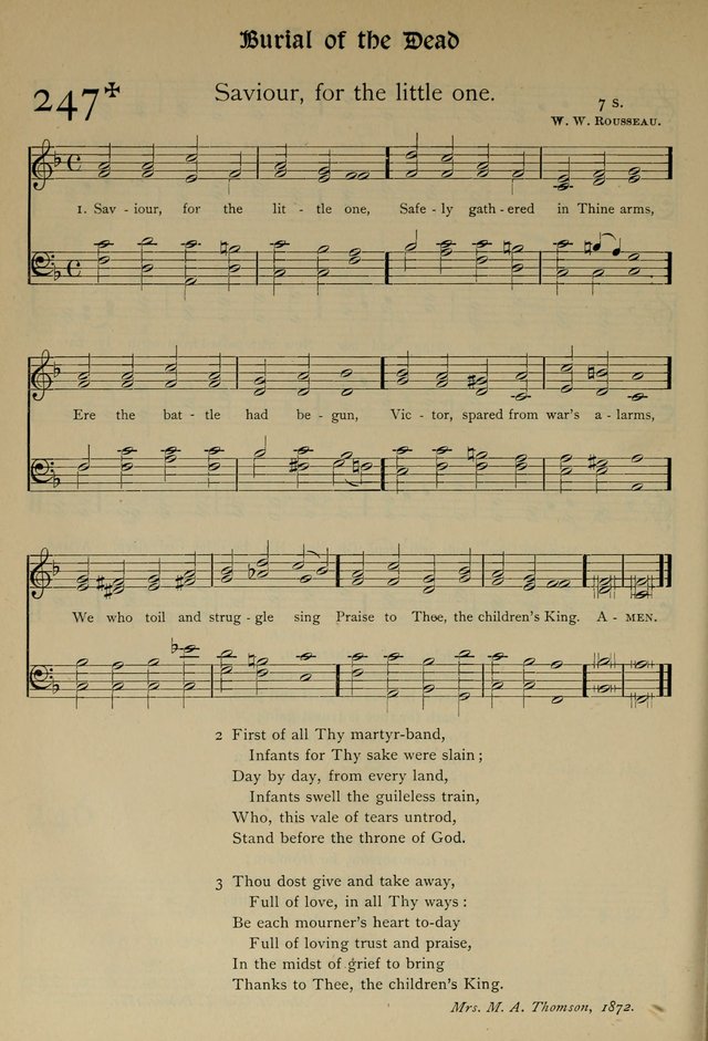 The Hymnal, Revised and Enlarged, as adopted by the General Convention of the Protestant Episcopal Church in the United States of America in the year of our Lord 1892 page 291