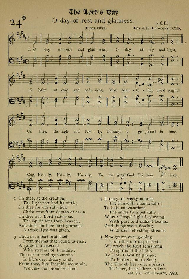 The Hymnal, Revised and Enlarged, as adopted by the General Convention of the Protestant Episcopal Church in the United States of America in the year of our Lord 1892 page 42