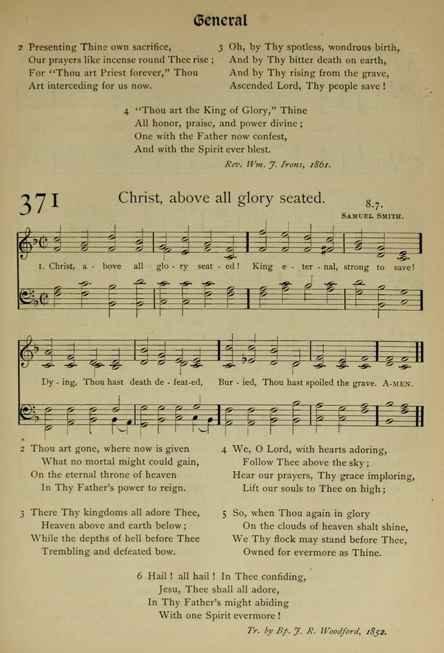 The Hymnal, Revised and Enlarged, as adopted by the General Convention of the Protestant Episcopal Church in the United States of America in the year of our Lord 1892 page 422