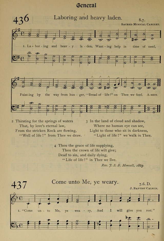 The Hymnal, Revised and Enlarged, as adopted by the General Convention of the Protestant Episcopal Church in the United States of America in the year of our Lord 1892 page 509