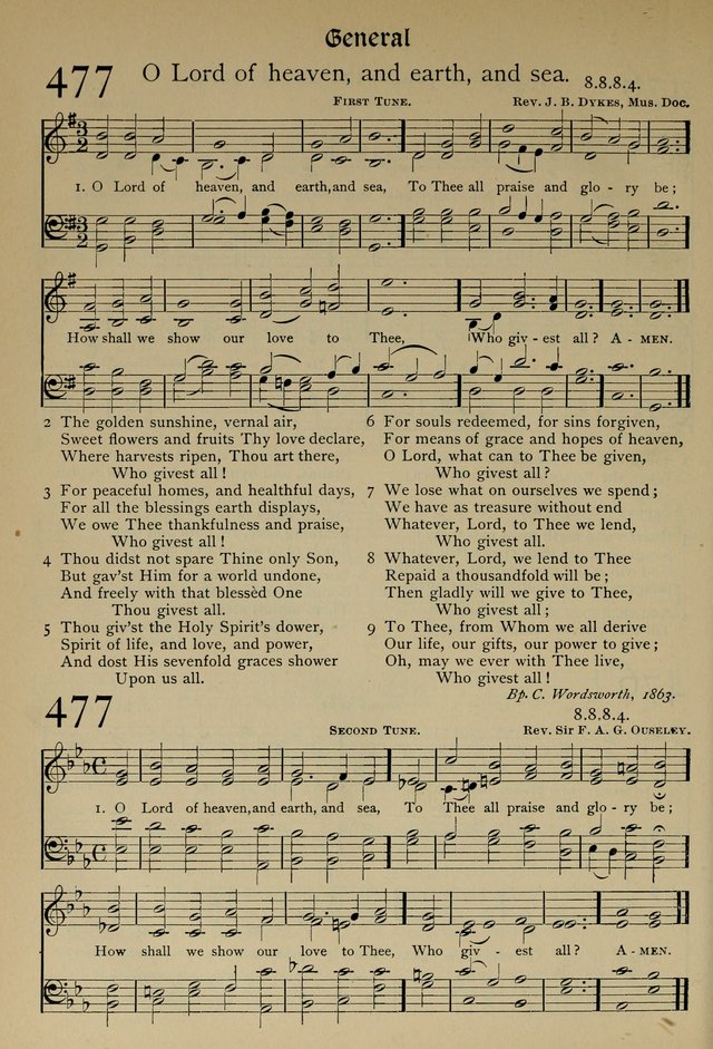 The Hymnal, Revised and Enlarged, as adopted by the General Convention of the Protestant Episcopal Church in the United States of America in the year of our Lord 1892 page 553