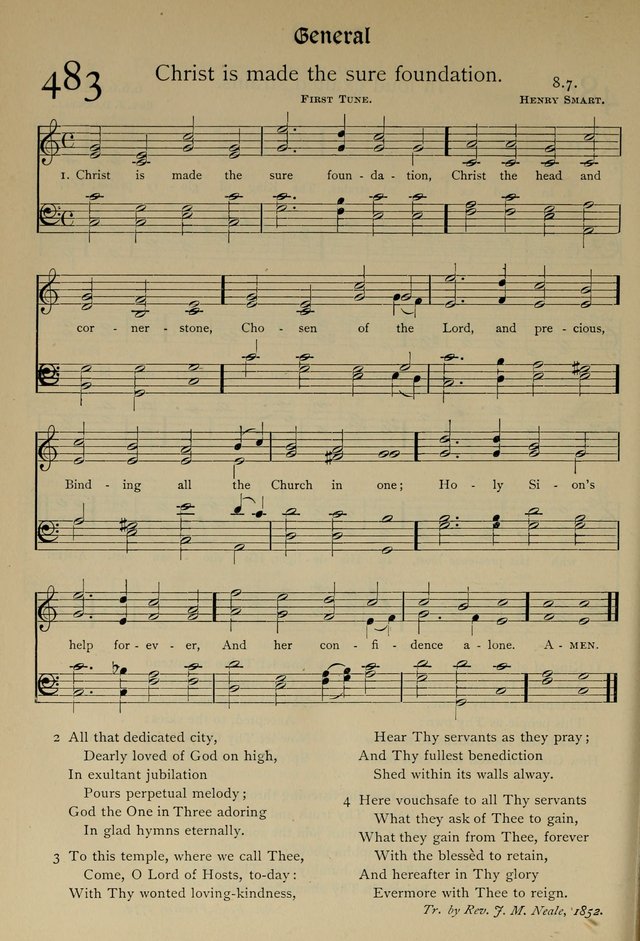 The Hymnal, Revised and Enlarged, as adopted by the General Convention of the Protestant Episcopal Church in the United States of America in the year of our Lord 1892 page 559