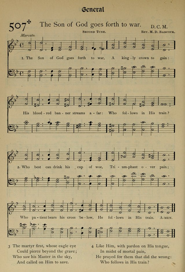 The Hymnal, Revised and Enlarged, as adopted by the General Convention of the Protestant Episcopal Church in the United States of America in the year of our Lord 1892 page 583