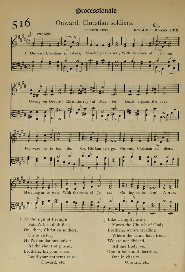 The Hymnal, Revised and Enlarged, as adopted by the General Convention of the Protestant Episcopal Church in the United States of America in the year of our Lord 1892 page 607