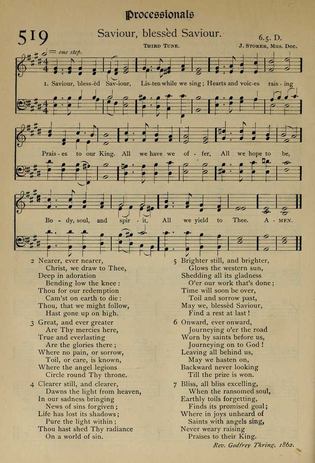 The Hymnal, Revised and Enlarged, as adopted by the General Convention of the Protestant Episcopal Church in the United States of America in the year of our Lord 1892 page 615