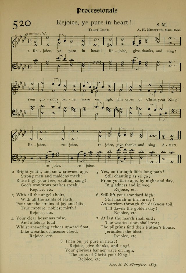 The Hymnal, Revised and Enlarged, as adopted by the General Convention of the Protestant Episcopal Church in the United States of America in the year of our Lord 1892 page 616