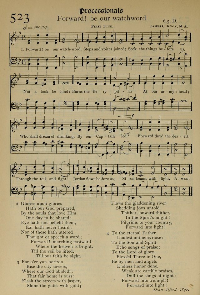 The Hymnal, Revised and Enlarged, as adopted by the General Convention of the Protestant Episcopal Church in the United States of America in the year of our Lord 1892 page 621