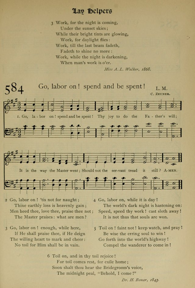 The Hymnal, Revised and Enlarged, as adopted by the General Convention of the Protestant Episcopal Church in the United States of America in the year of our Lord 1892 page 688