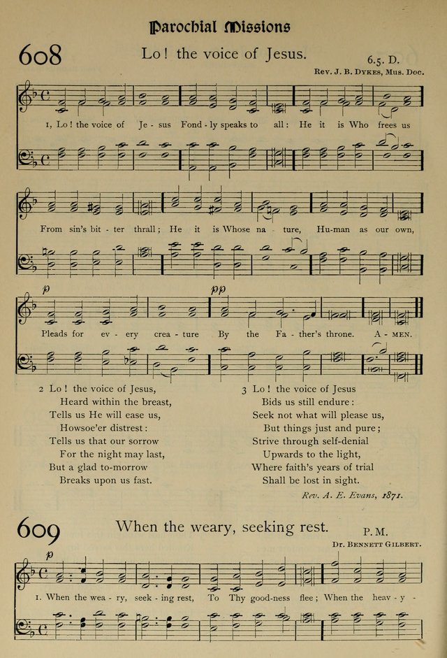 The Hymnal, Revised and Enlarged, as adopted by the General Convention of the Protestant Episcopal Church in the United States of America in the year of our Lord 1892 page 713