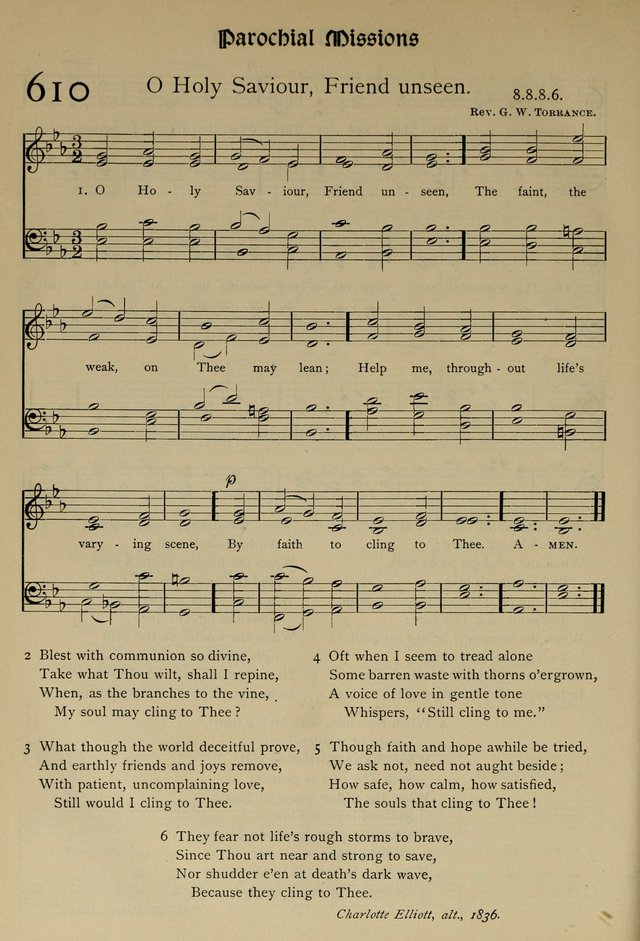 The Hymnal, Revised and Enlarged, as adopted by the General Convention of the Protestant Episcopal Church in the United States of America in the year of our Lord 1892 page 715